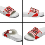 Personalised St. George Illawarra Dragons Mascot Rugby Slide Sandals Illawarra Coastline Athletic Graphic Print