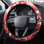 St. George Illawarra Dragons Mascot Rugby Steering Wheel Cover Illawarra Coastline Athletic Graphic Print