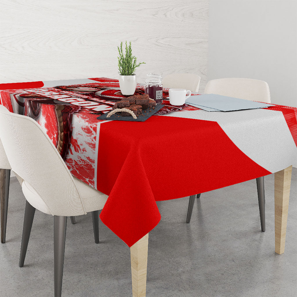 Personalised St. George Illawarra Dragons Mascot Rugby Tablecloth Illawarra Coastline Athletic Graphic Print