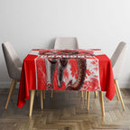 Personalised St. George Illawarra Dragons Mascot Rugby Tablecloth Illawarra Coastline Athletic Graphic Print