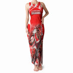 Personalised St. George Illawarra Dragons Mascot Rugby Tank Maxi Dress Illawarra Coastline Athletic Graphic Print