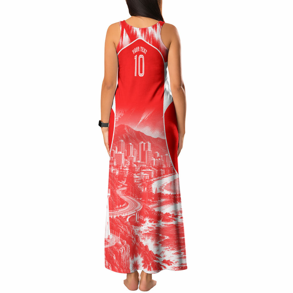 Personalised St. George Illawarra Dragons Mascot Rugby Tank Maxi Dress Illawarra Coastline Athletic Graphic Print