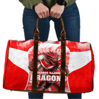 Personalised St. George Illawarra Dragons Mascot Rugby Travel Bag Illawarra Coastline Athletic Graphic Print