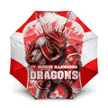 Personalised St. George Illawarra Dragons Mascot Rugby Umbrella Illawarra Coastline Athletic Graphic Print
