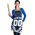 Personalised Carlton Blues Football Apron Superhero Comic Art Dark Geometric City
