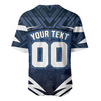 Personalised Carlton Blues Football Baseball Jersey Superhero Comic Art Dark Geometric City
