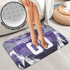 Personalised Fremantle Dockers Football Bathroom Set Anime Warrior Manga Style Lightning Bolt Cityscape