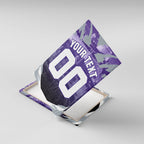 Personalised Fremantle Dockers Football Canvas Wall Art Anime Warrior Manga Style Lightning Bolt Cityscape