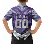 Personalised Fremantle Dockers Football Hawaiian Shirt Anime Warrior Manga Style Lightning Bolt Cityscape