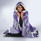 Personalised Fremantle Dockers Football Hooded Blanket Anime Warrior Manga Style Lightning Bolt Cityscape