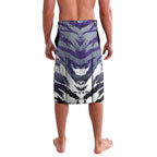Personalised Fremantle Dockers Football Lavalava Anime Warrior Manga Style Lightning Bolt Cityscape