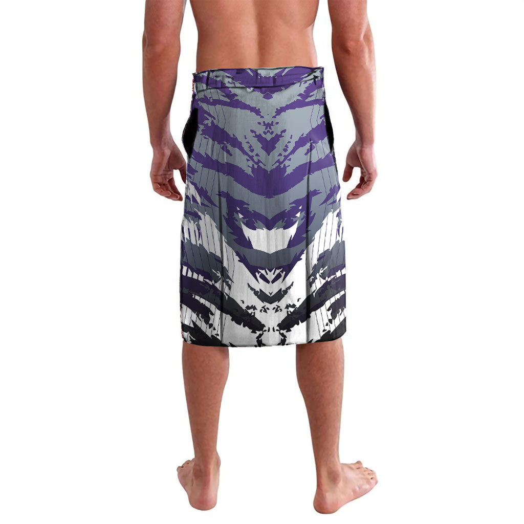 Personalised Fremantle Dockers Football Lavalava Anime Warrior Manga Style Lightning Bolt Cityscape