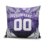 Personalised Fremantle Dockers Football Pillow Cover Anime Warrior Manga Style Lightning Bolt Cityscape