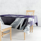 Personalised Fremantle Dockers Football Tablecloth Anime Warrior Manga Style Lightning Bolt Cityscape