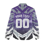 Personalised Fremantle Dockers Football Women Casual Shirt Anime Warrior Manga Style Lightning Bolt Cityscape