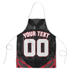 Personalised Essendon Bombers Football Apron Fierce Mosquito Mascot 3D Grunge City Art