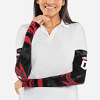 Personalised Essendon Bombers Football Arm Sleeves Fierce Mosquito Mascot 3D Grunge City Art