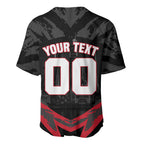 Personalised Essendon Bombers Football Baseball Jersey Fierce Mosquito Mascot 3D Grunge City Art