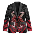 Personalised Essendon Bombers Football Blazer Fierce Mosquito Mascot 3D Grunge City Art