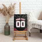 Personalised Essendon Bombers Football Canvas Wall Art Fierce Mosquito Mascot 3D Grunge City Art