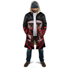 Personalised Essendon Bombers Football Cloak Fierce Mosquito Mascot 3D Grunge City Art