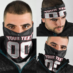 Personalised Essendon Bombers Football Neck Gaiter Fierce Mosquito Mascot 3D Grunge City Art