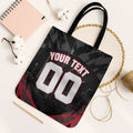 Personalised Essendon Bombers Football Tote Bag Fierce Mosquito Mascot 3D Grunge City Art