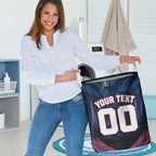 Personalised Melbourne Demons Football Laundry Basket Fierce Devil Mascot 3D Grunge City Art