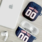 Personalised Melbourne Demons Football AirPods Case Fierce Devil Mascot 3D Grunge City Art