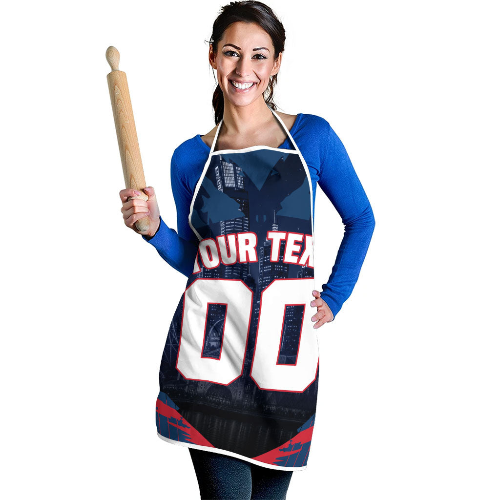 Personalised Melbourne Demons Football Apron Fierce Devil Mascot 3D Grunge City Art