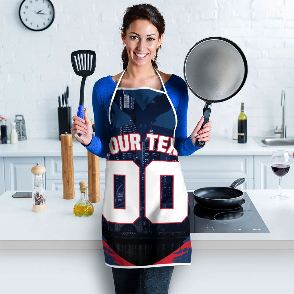 Personalised Melbourne Demons Football Apron Fierce Devil Mascot 3D Grunge City Art
