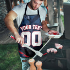 Personalised Melbourne Demons Football Apron Fierce Devil Mascot 3D Grunge City Art