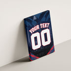 Personalised Melbourne Demons Football Canvas Wall Art Fierce Devil Mascot 3D Grunge City Art