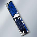 Personalised North Melbourne Kangaroos Football Auto Sun Shade Fierce Kangaroo Mascot 3D Grunge City Art