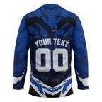 Personalised North Melbourne Kangaroos Football Hockey Jersey Fierce Kangaroo Mascot 3D Grunge City Art