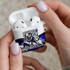 Personalised Canterbury Bankstown Bulldogs AirPods Case Rugby Mascot Sydney City Skyline