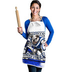 Personalised Canterbury Bankstown Bulldogs Apron Rugby Mascot Sydney City Skyline