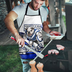 Personalised Canterbury Bankstown Bulldogs Apron Rugby Mascot Sydney City Skyline