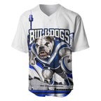 Personalised Canterbury Bankstown Bulldogs Baseball Jersey Rugby Mascot Sydney City Skyline