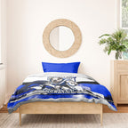 Personalised Canterbury Bankstown Bulldogs Bedding Set Rugby Mascot Sydney City Skyline
