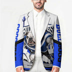 Personalised Canterbury Bankstown Bulldogs Blazer Rugby Mascot Sydney City Skyline