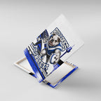 Personalised Canterbury Bankstown Bulldogs Canvas Wall Art Rugby Mascot Sydney City Skyline