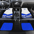 Personalised Canterbury Bankstown Bulldogs Car Mats Rugby Mascot Sydney City Skyline