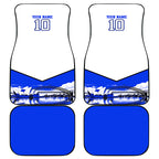Personalised Canterbury Bankstown Bulldogs Car Mats Rugby Mascot Sydney City Skyline