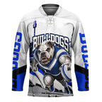 Personalised Canterbury Bankstown Bulldogs Hockey Jersey Rugby Mascot Sydney City Skyline