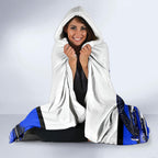Personalised Canterbury Bankstown Bulldogs Hooded Blanket Rugby Mascot Sydney City Skyline