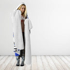 Personalised Canterbury Bankstown Bulldogs Hooded Blanket Rugby Mascot Sydney City Skyline