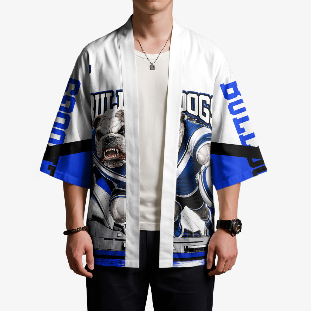 Personalised Canterbury Bankstown Bulldogs Kimono Rugby Mascot Sydney City Skyline