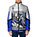 Personalised Canterbury Bankstown Bulldogs Padded Jacket Rugby Mascot Sydney City Skyline