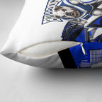 Personalised Canterbury Bankstown Bulldogs Pillow Cover Rugby Mascot Sydney City Skyline
